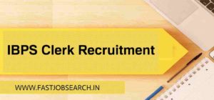 IBPS Clerk Recruitment 2020